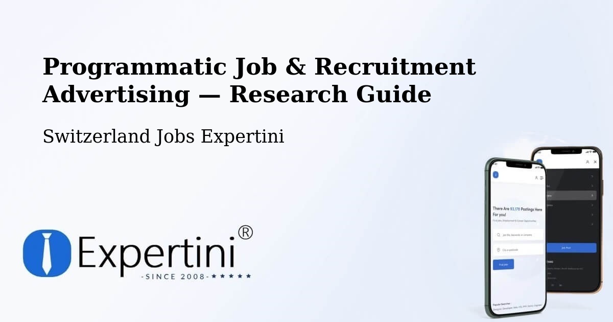 Programmatic Job & Recruitment Advertising — Research Guide – Boudry