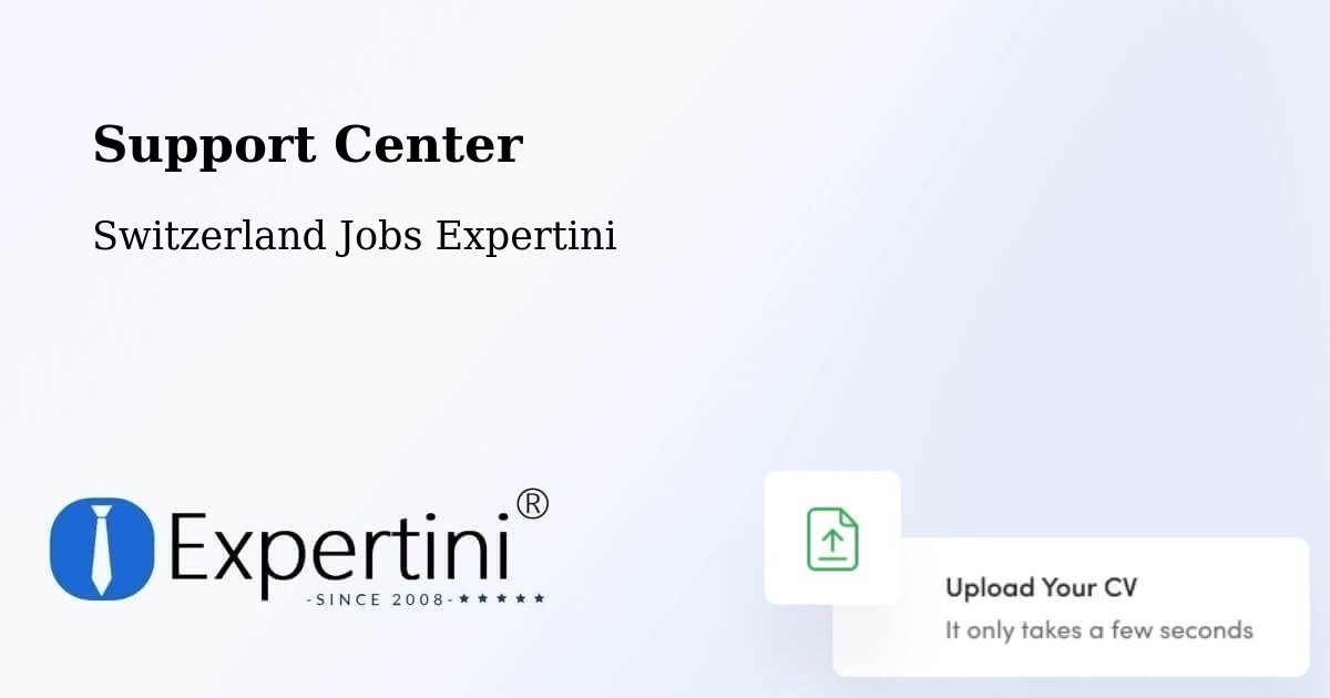 Support Services – Boudry - Switzerland Jobs Expertini